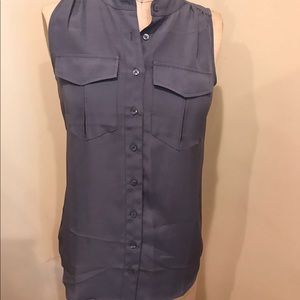 J Crew grey tank top